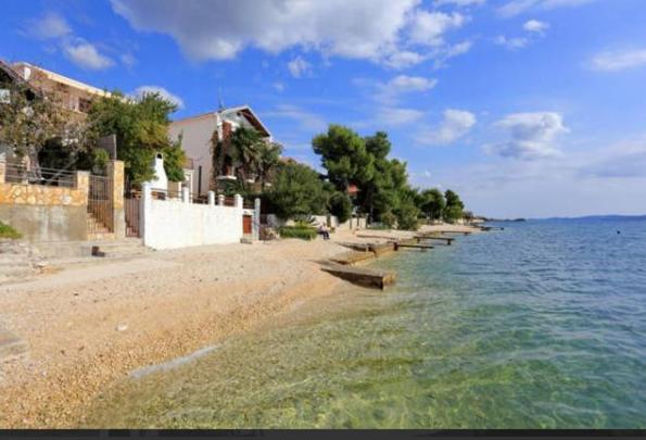 House First Row By The Sea Villa Bibinje Buitenkant foto