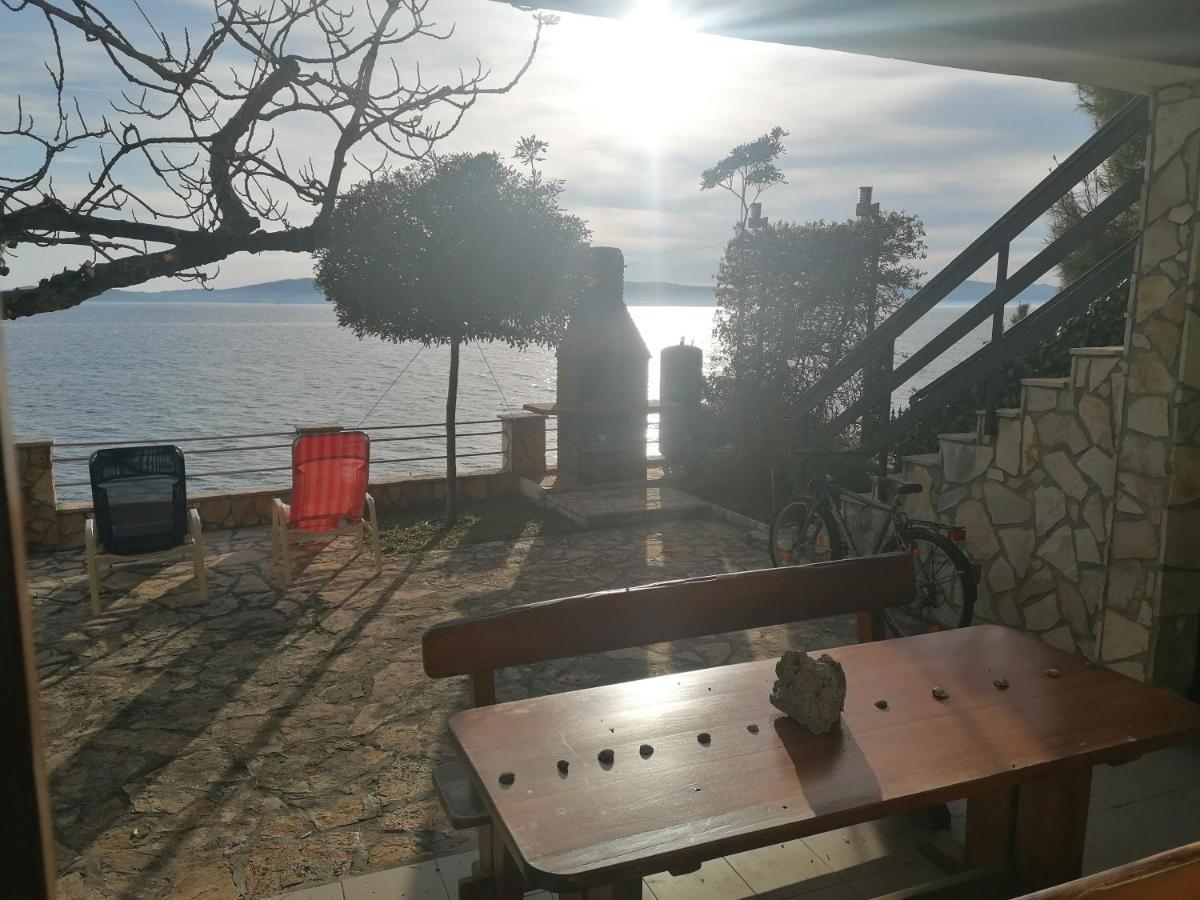 House First Row By The Sea Villa Bibinje Buitenkant foto